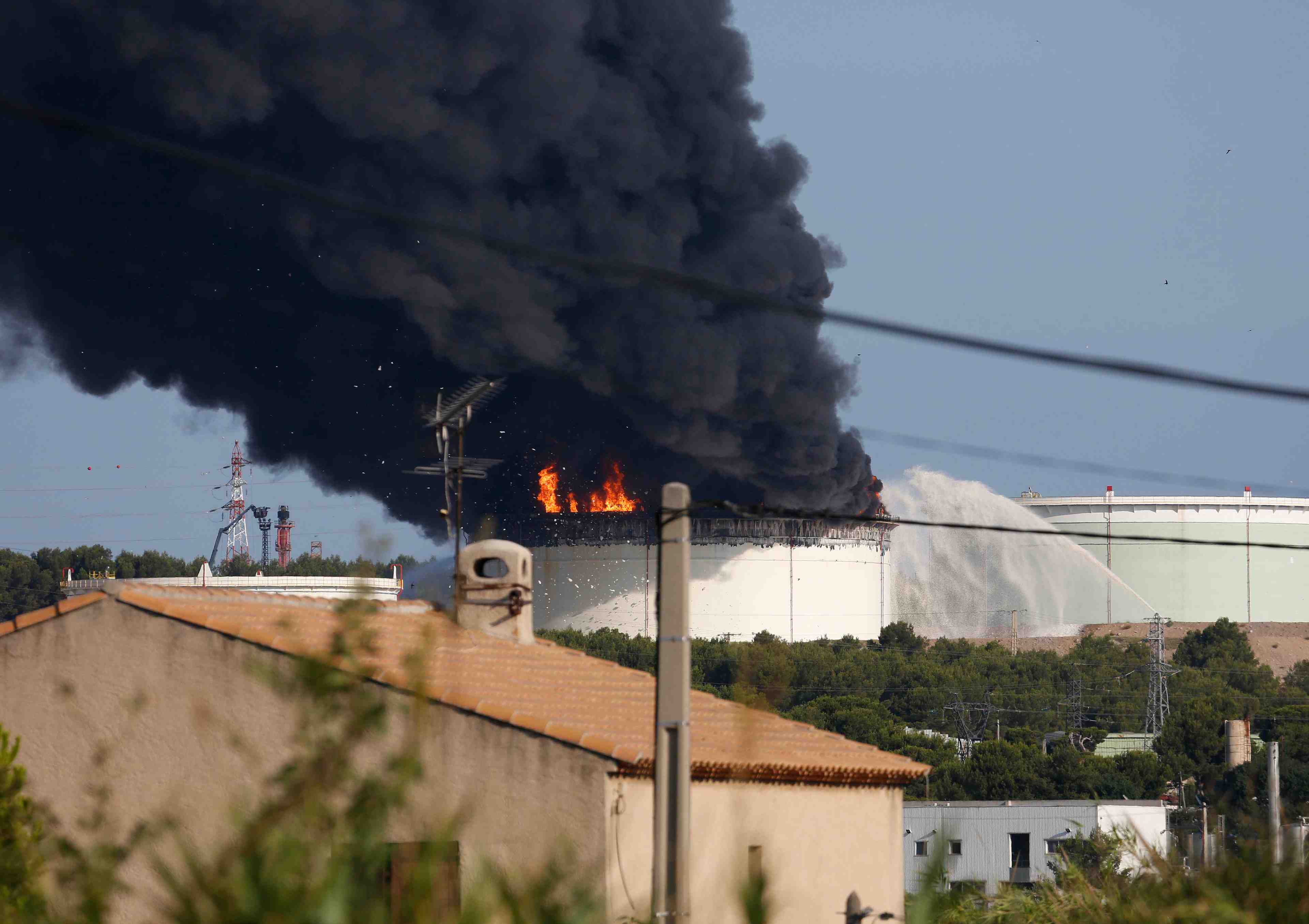 L'explosion a berre-l'etang est un acte criminel