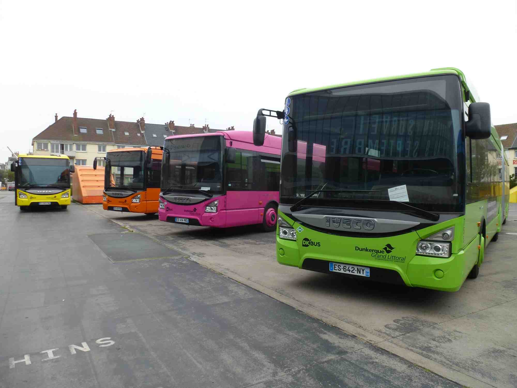Les bus gratuit à Dunkerque