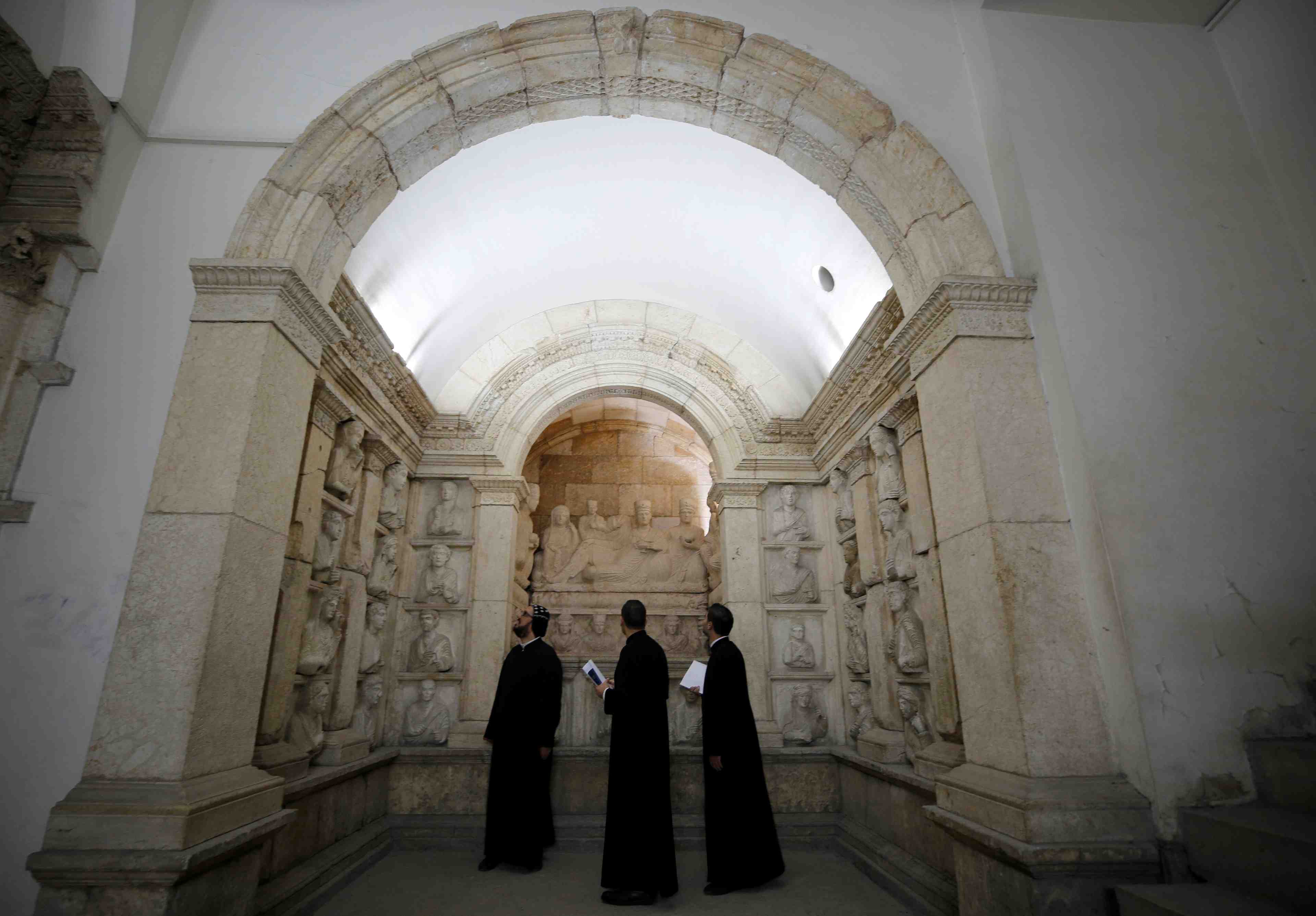 Le musee national de damas rouvre sept ans apres sa fermeture