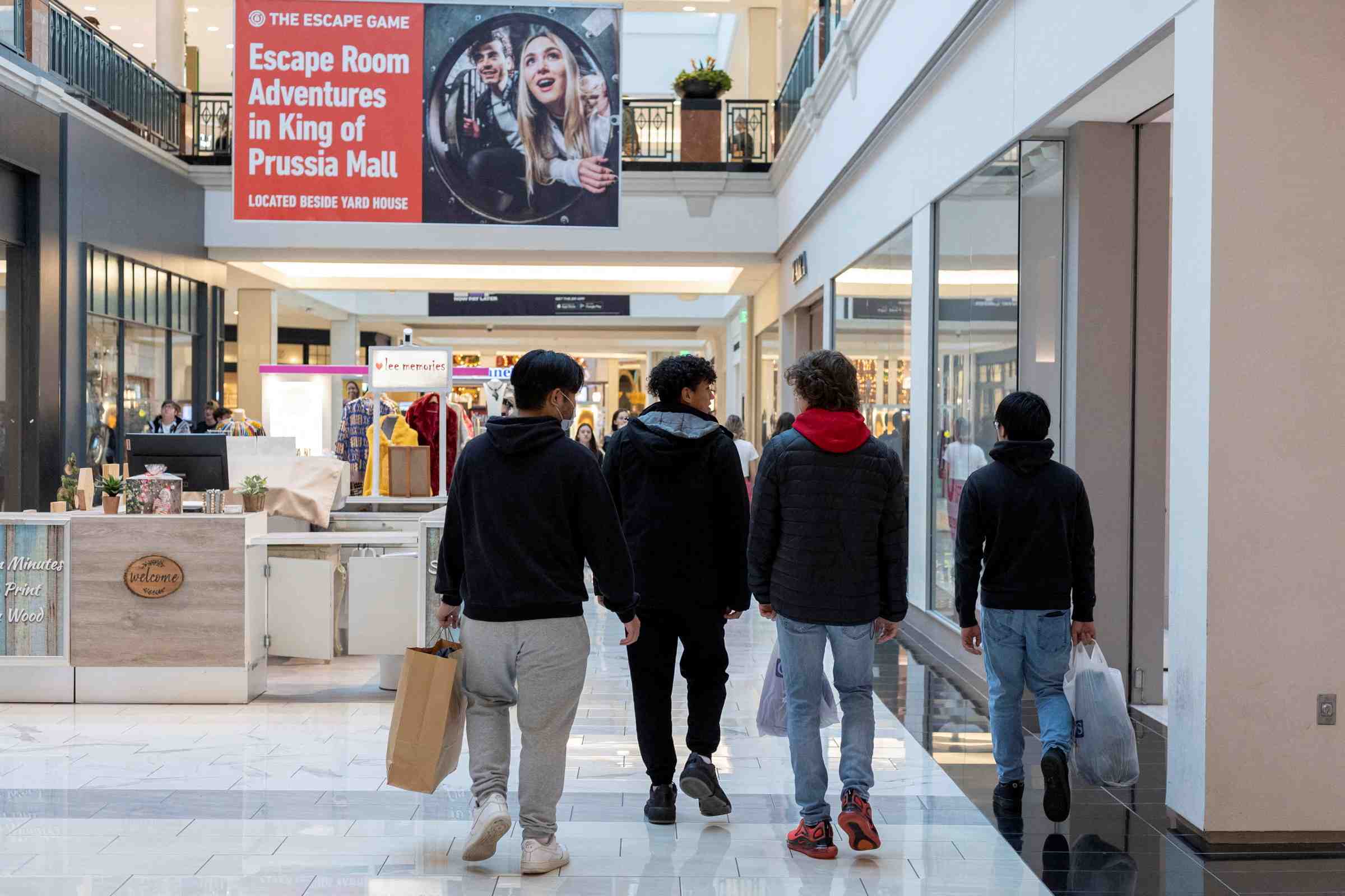 Usa: baisse des depenses de consommation des menages en decembre