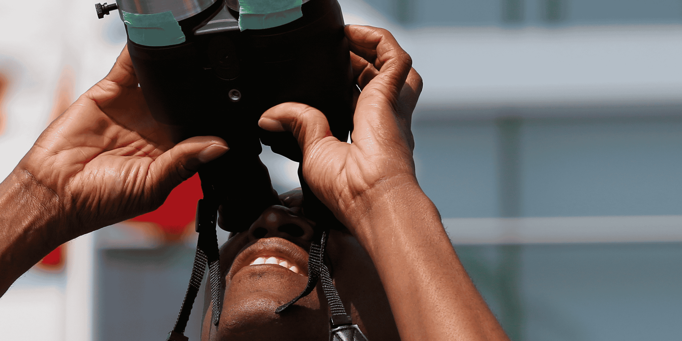 jumelles vue scruter observer binoculars