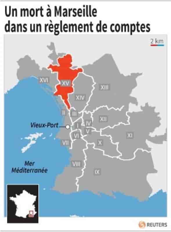 Un mort a marseille dans un reglement de comptes