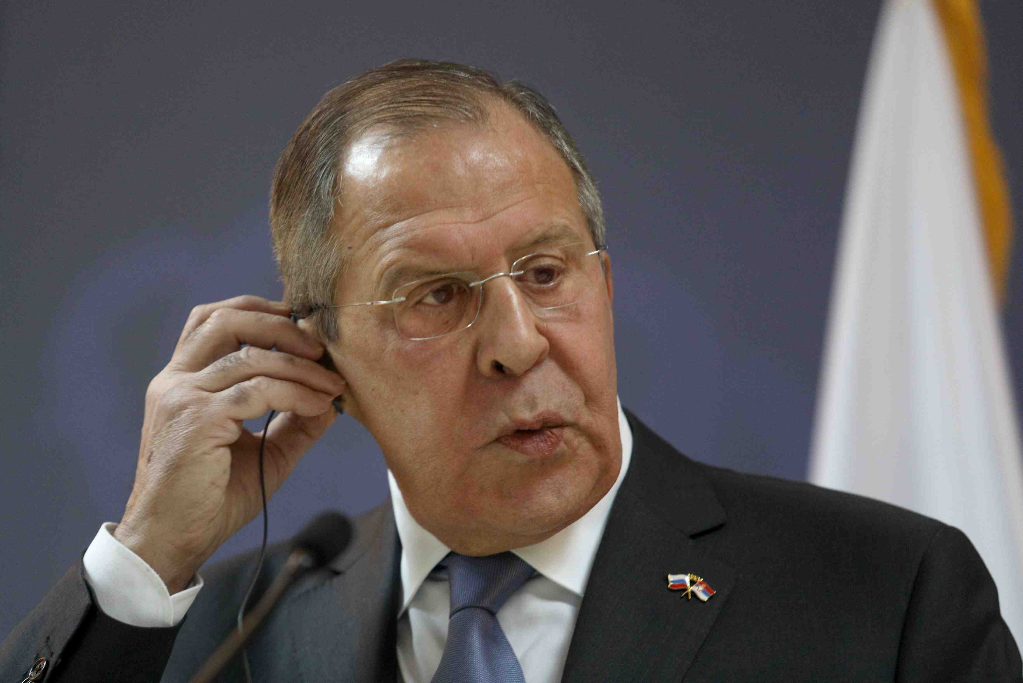 La russie prete a envisager une treve de 30 jours en syrie, selon lavrov