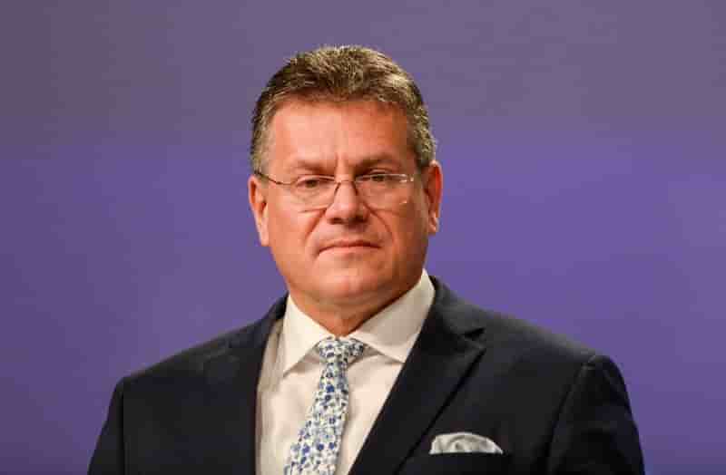 Maros sefcovic, vice-president executif de la commission europeenne