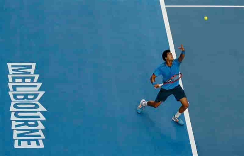 Open d'Australie: Tsonga et Robert en 8es, Nadal balaie Monfils