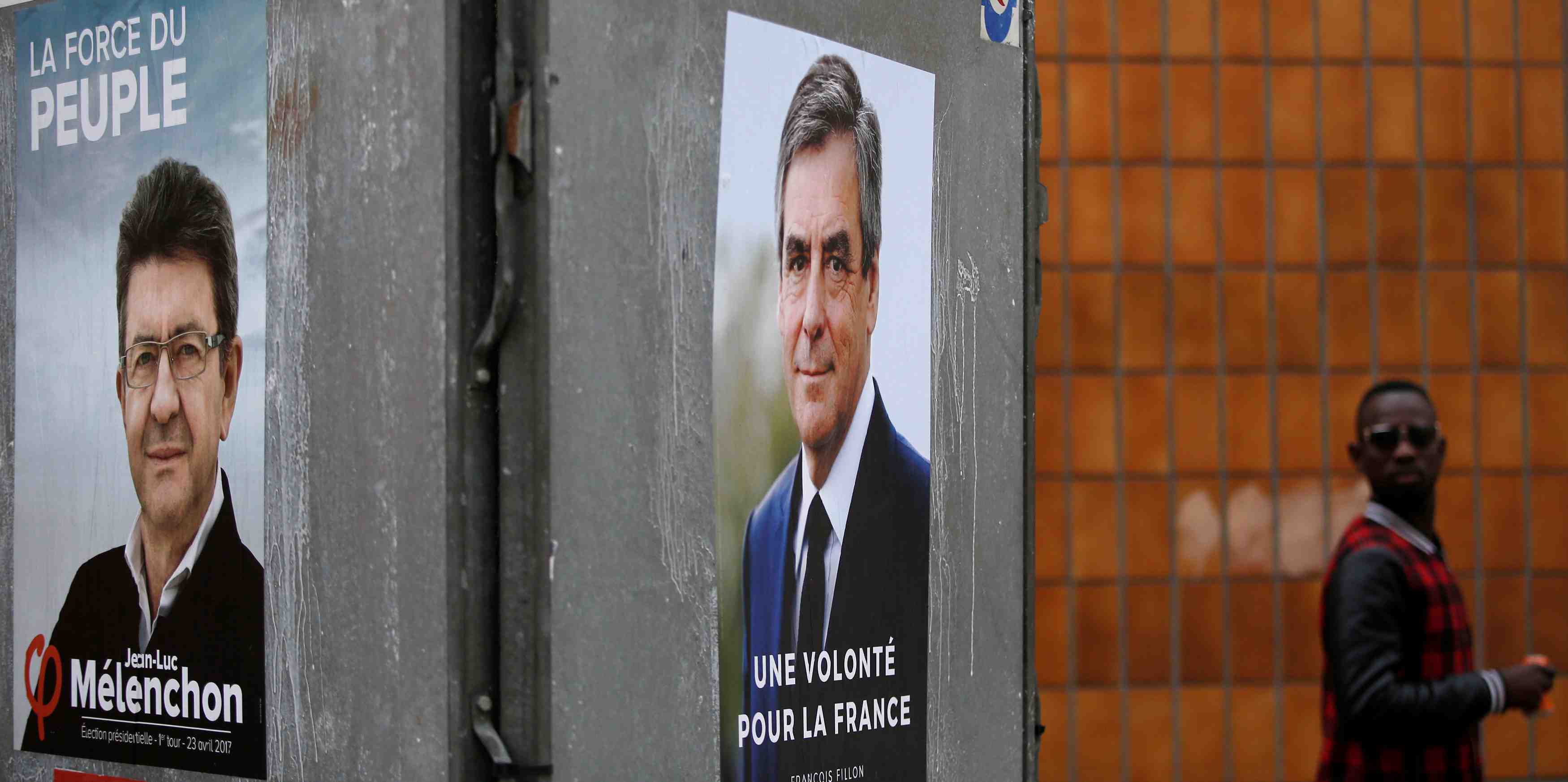 Cevipof: macron et le pen en baisse, fillon et melenchon en hausse