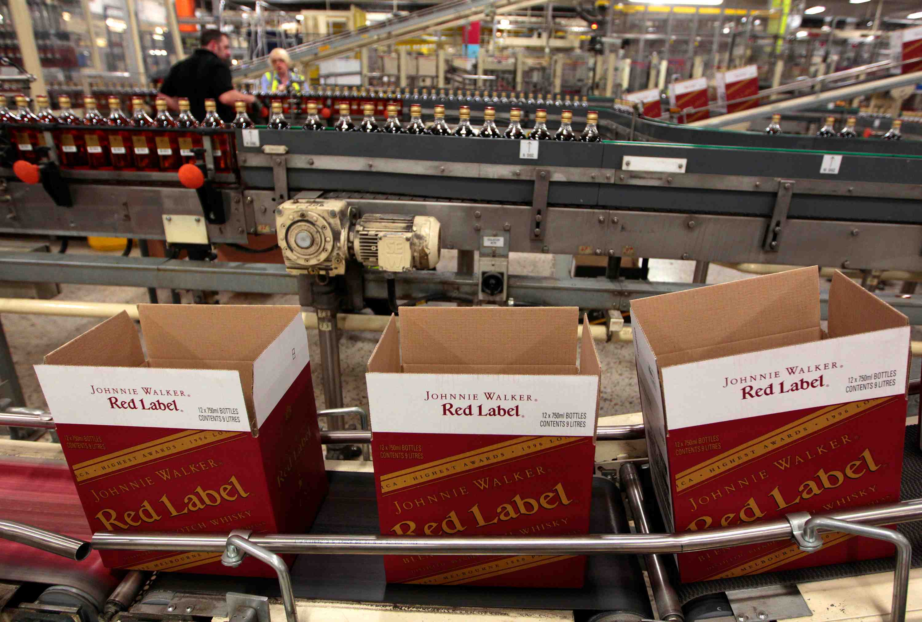Les ventes de diageo en chine bondissent