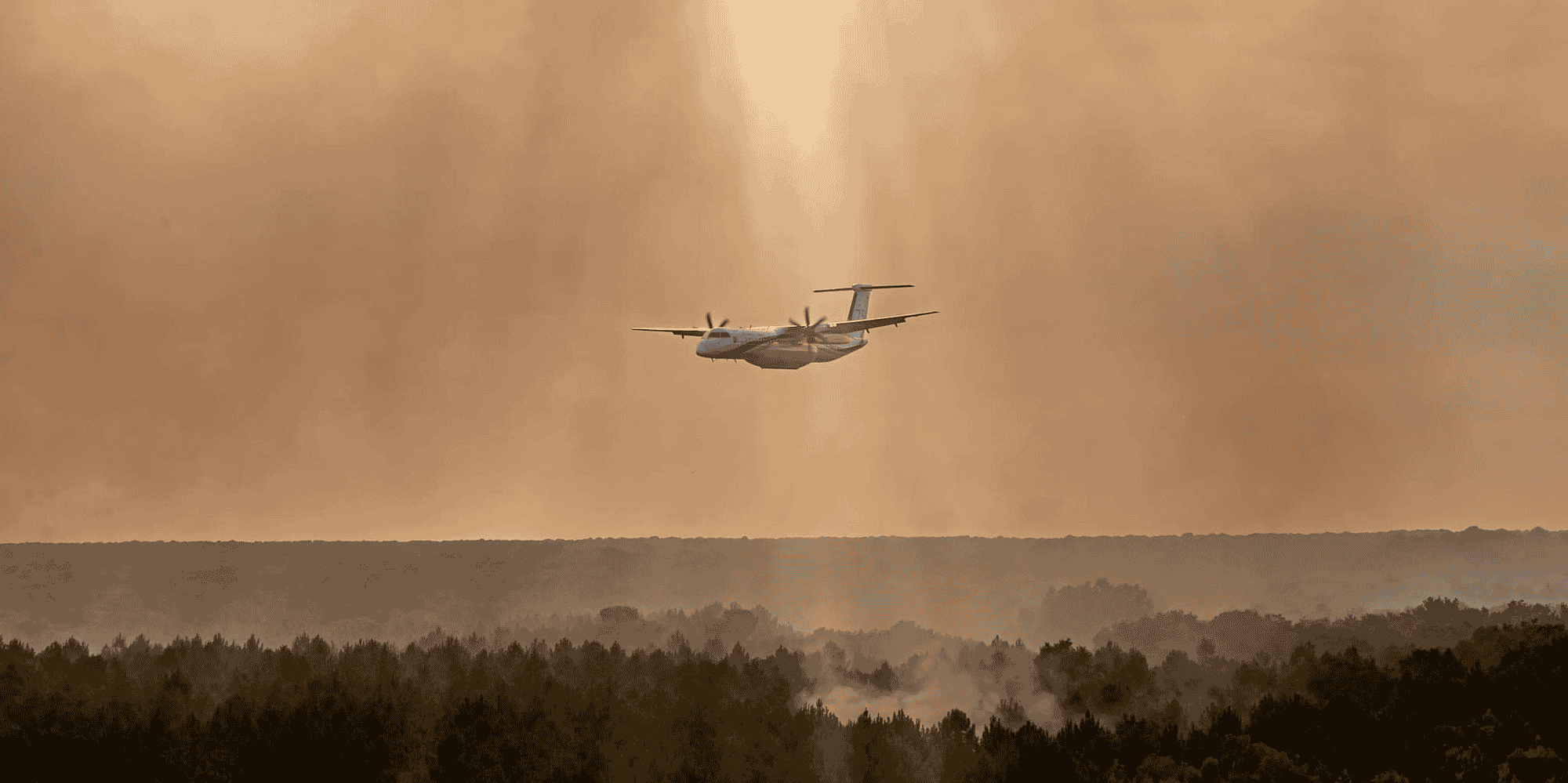 feux gironde avion canadair