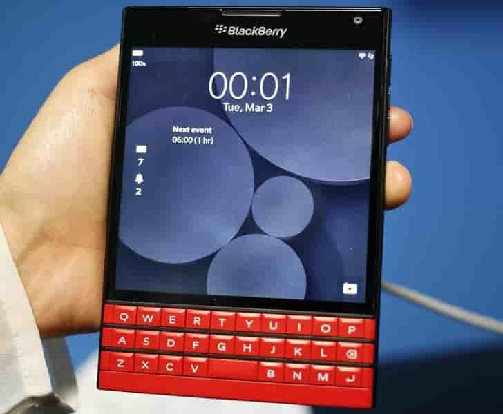 Perte nette au 4e trimestre pour blackberry