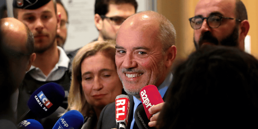Stéphane Richard, le PDG d'Orange, s'est montré heureux, ce mardi, de voir « [son] innocence totalement reconnue par [le] tribunal ».