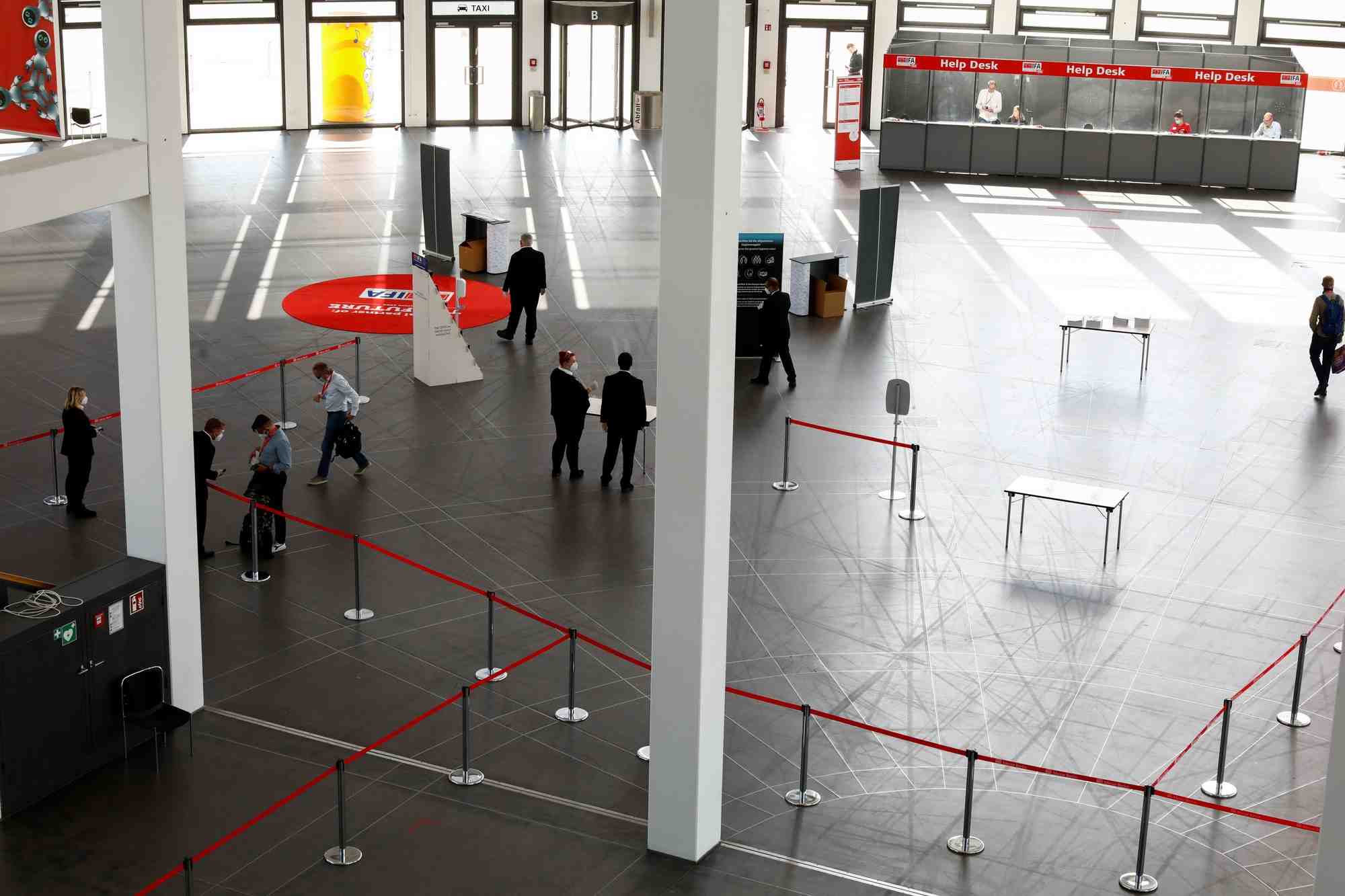Le salon technologique de berlin fete son retour sans visiteurs