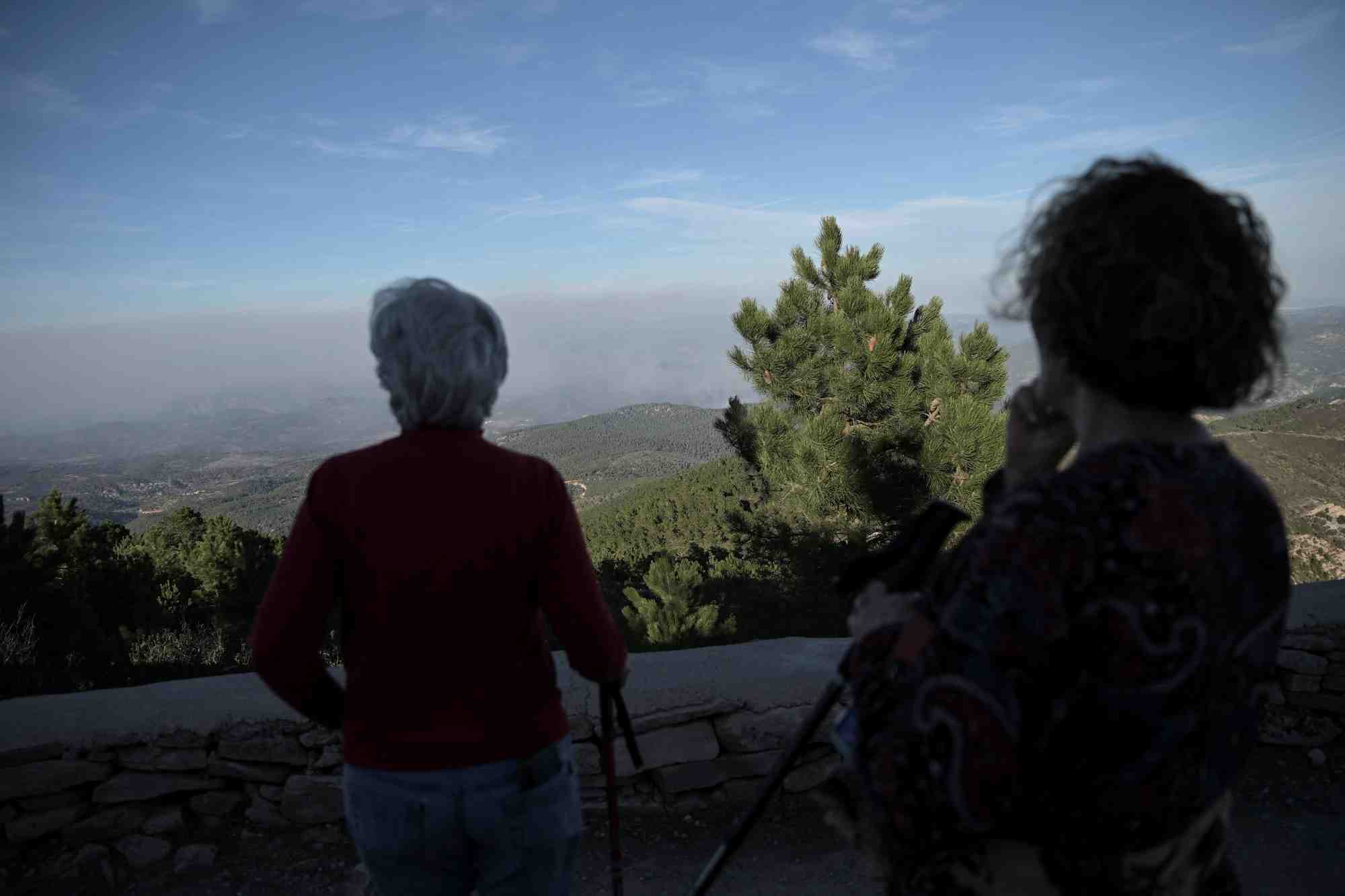 Wildfires in spain