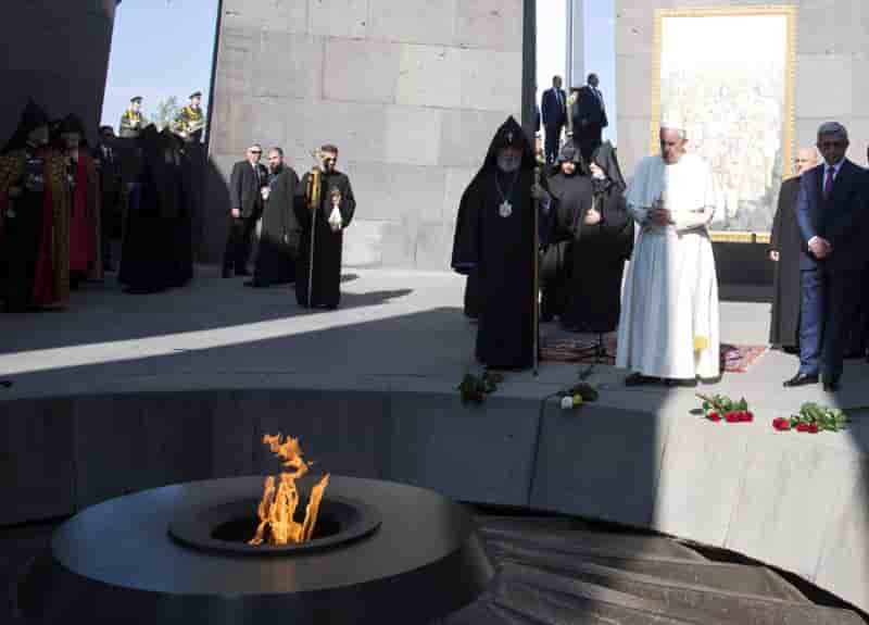 Le pape plaide pour la reconciliation entre l'armenie et la turquie