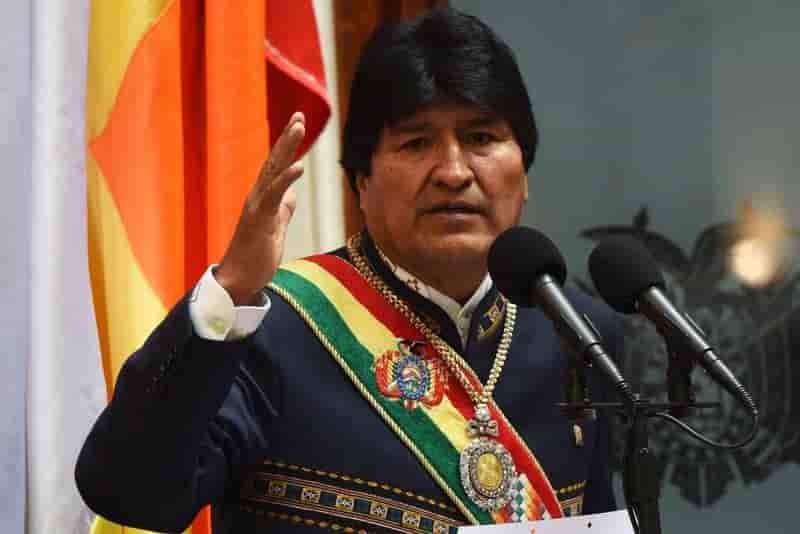 Morales envoye d'urgence a cuba pour un examen medical