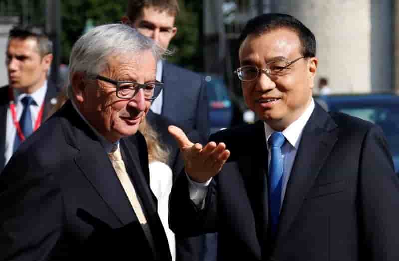 L'ue et la chine vont afficher leur unite sur le climat