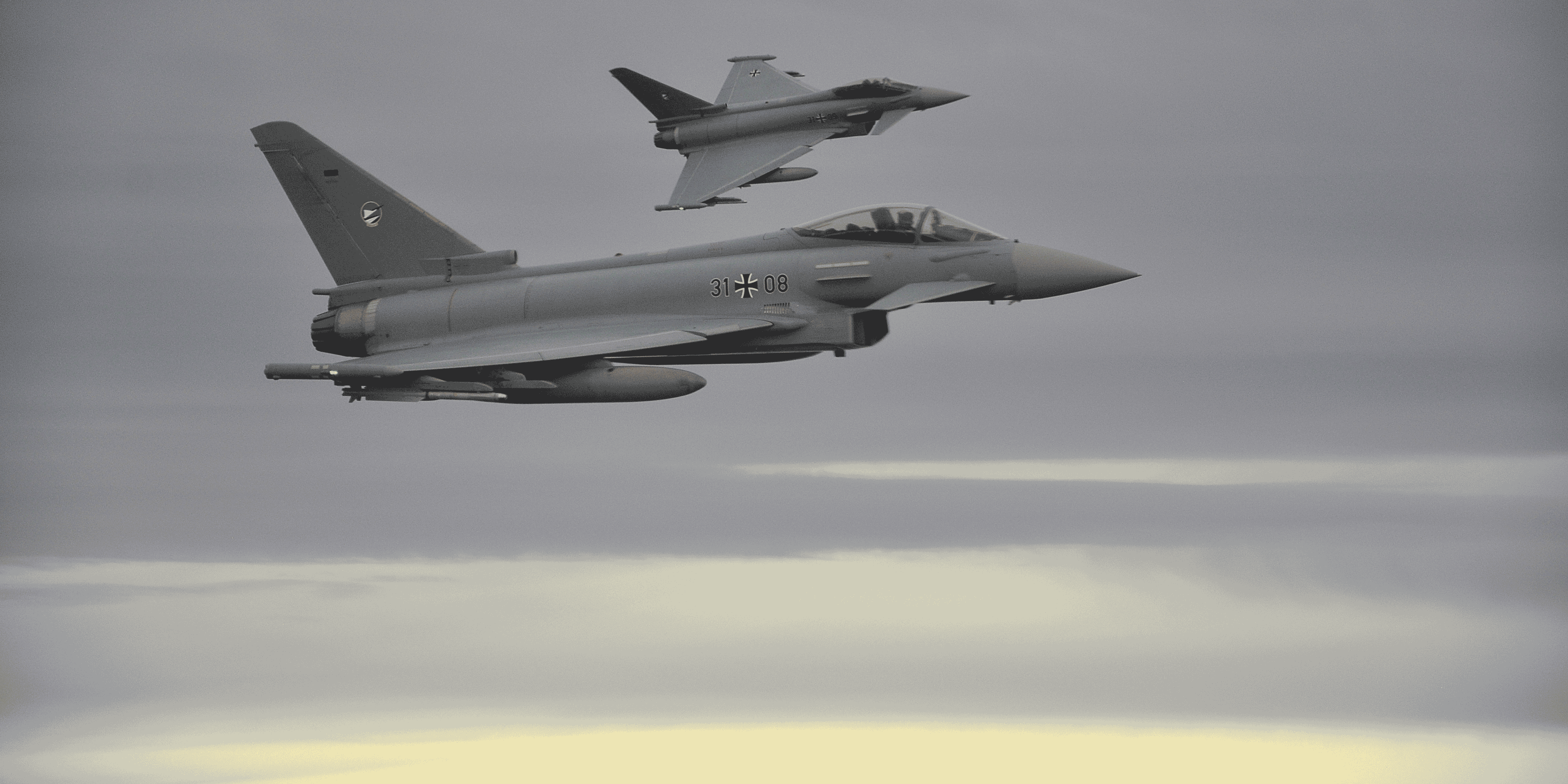 Deux eurofighter se sont ecrases dans le nord-est de l'allemagne