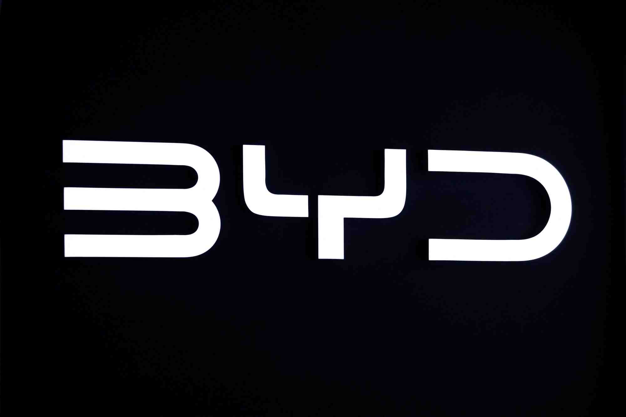 Vue du logo de byd