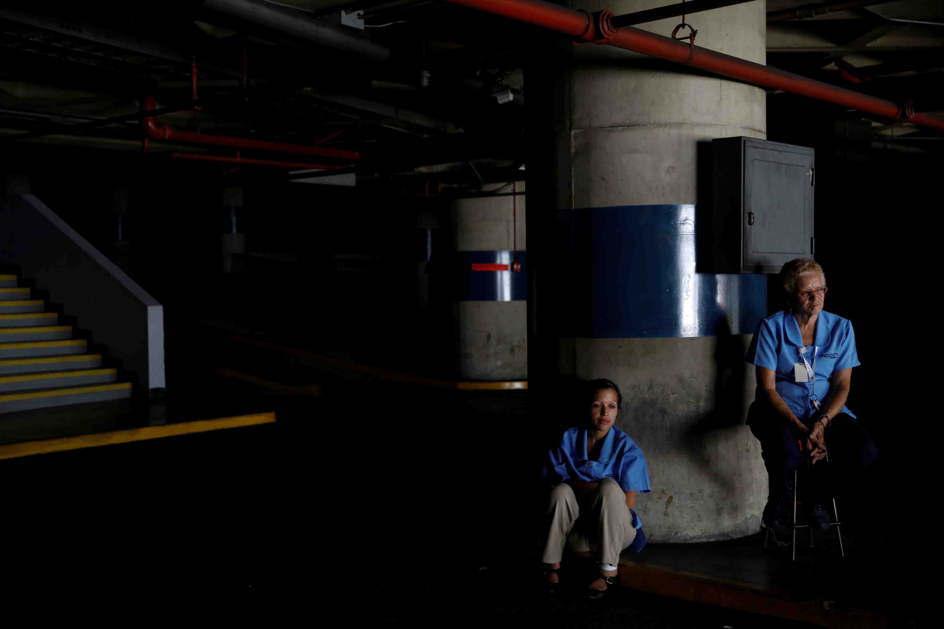 Une grande partie du venezuela a nouveau privee d'electricite