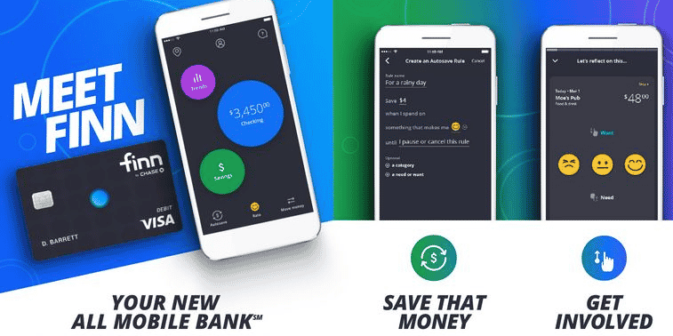Finn néobanque JP Morgan Chase Fintech