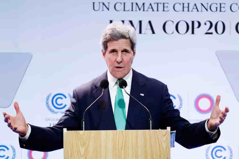 Kerry plaide pour un accord sur le climat à Paris en 2015