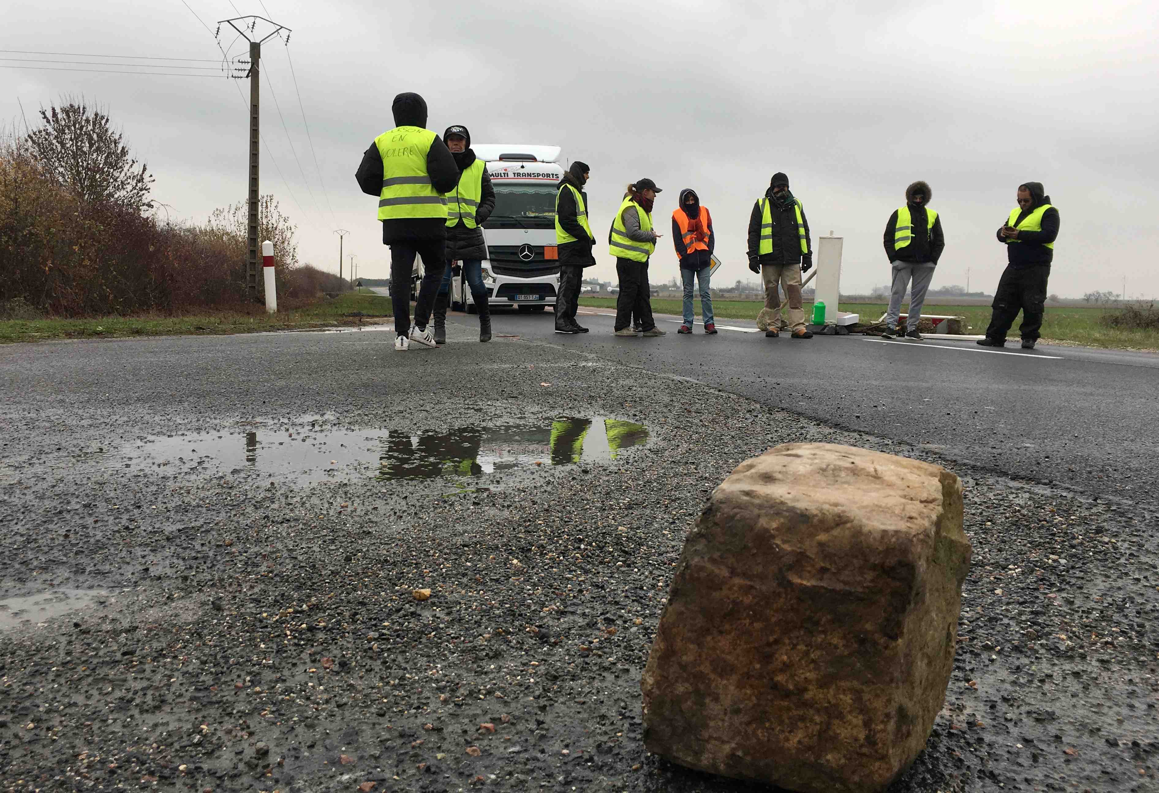 Forte baisse de la mobilisation des "gilets jaunes"