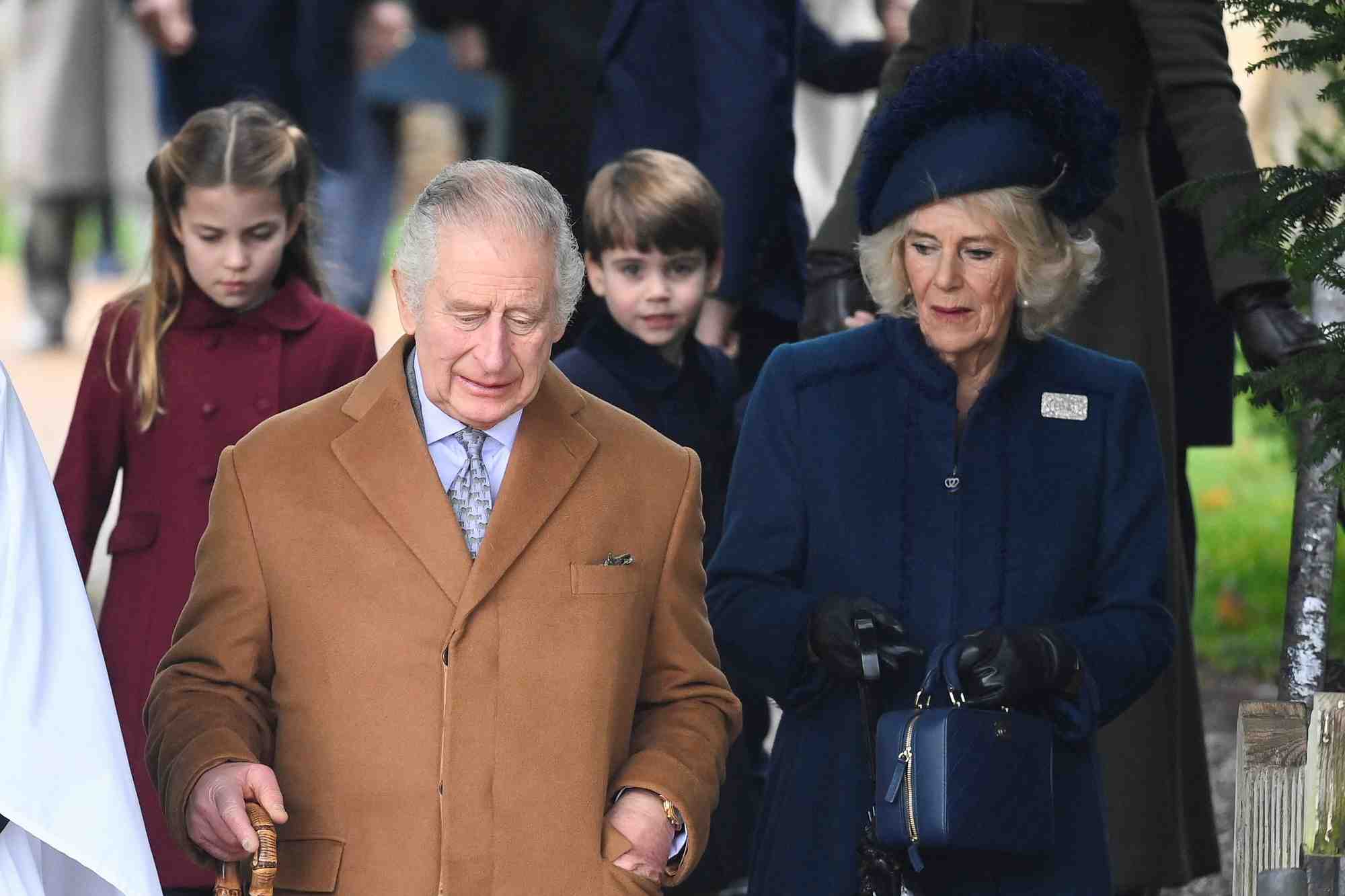 Le roi charles iii et la reine camilla