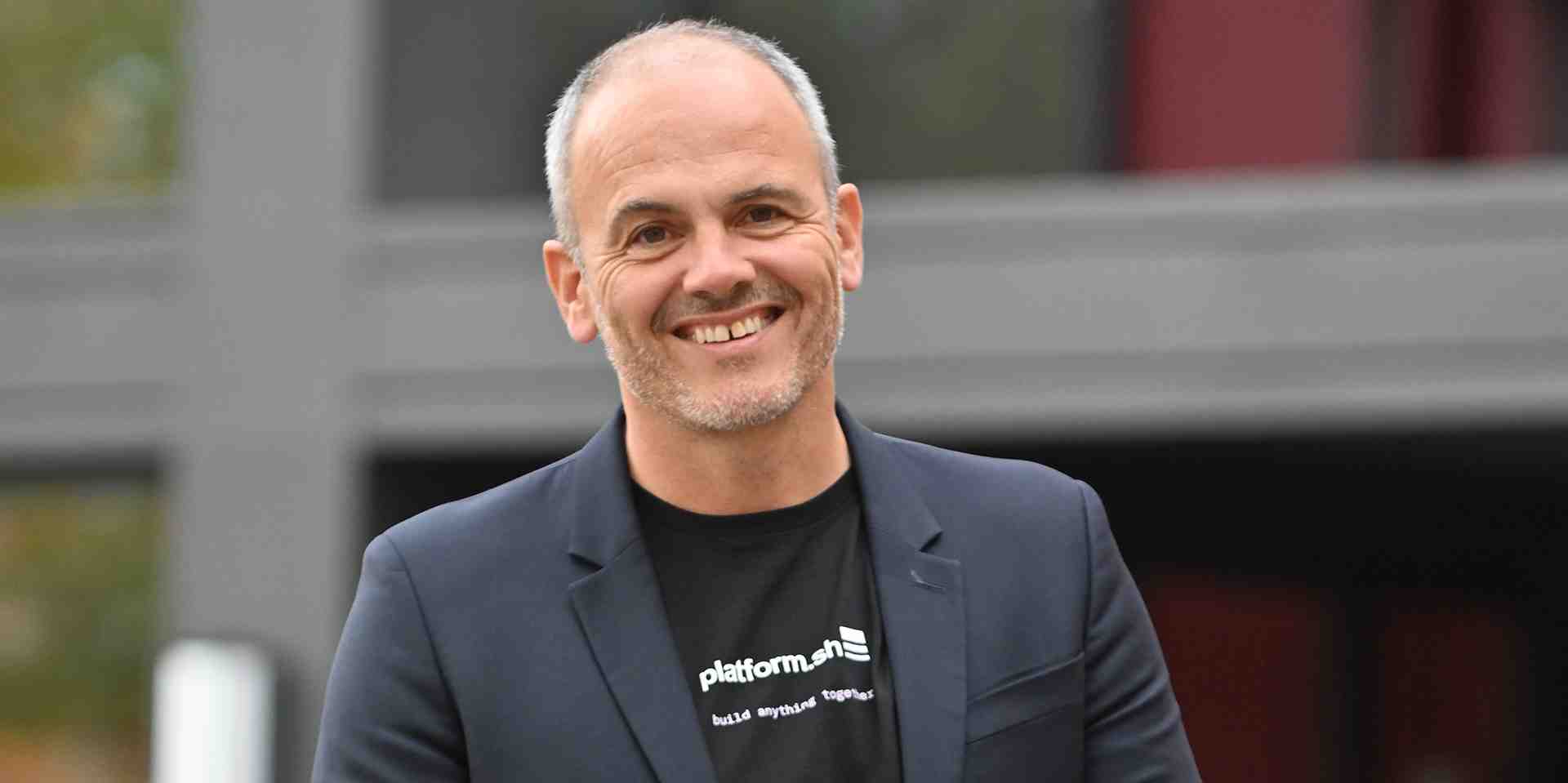 Frédéric Plais, co-fondateur et CEO de Plateform.sh.