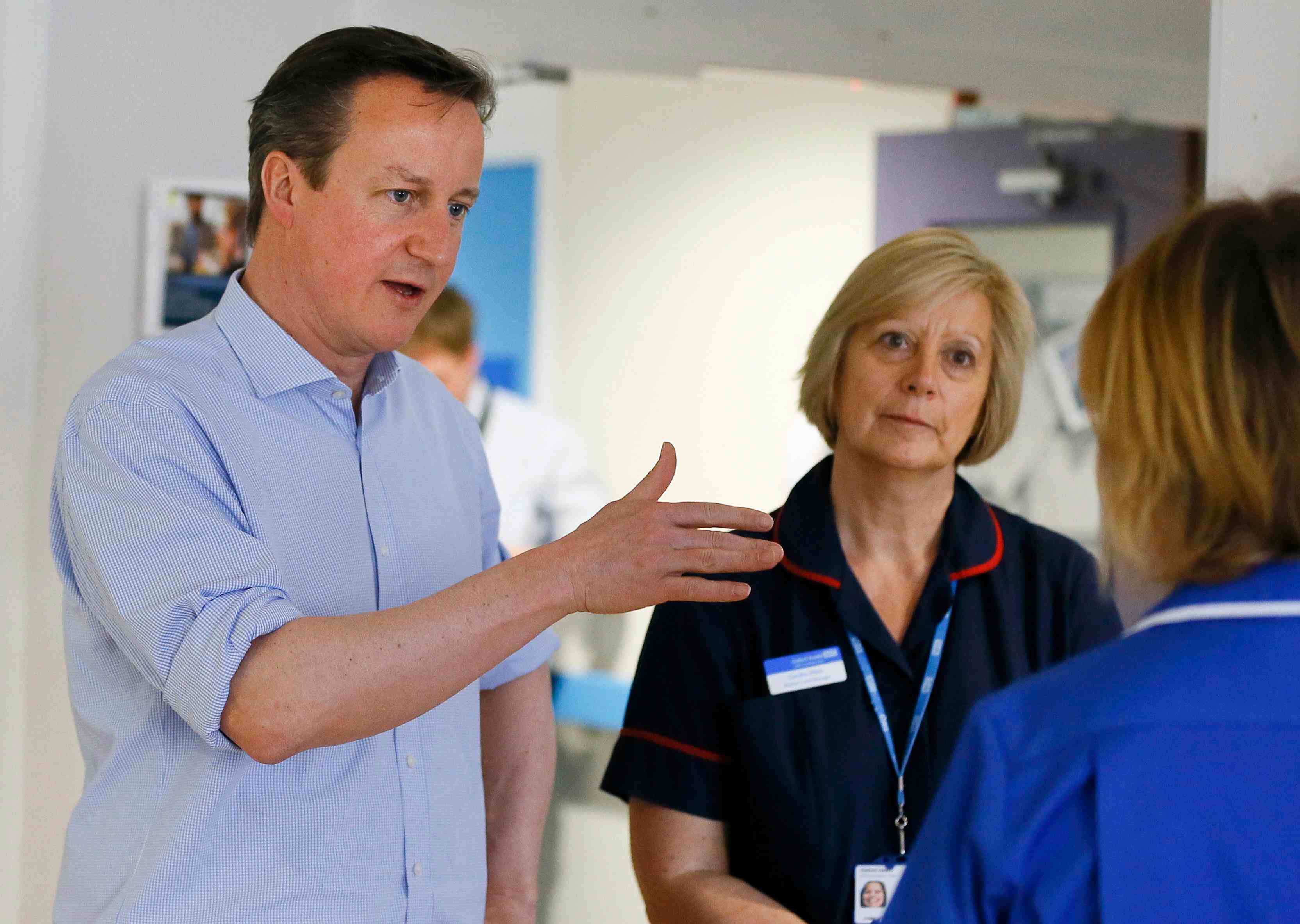 Un sondage place les tories en tete pour les elections du 7 mai