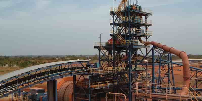Mine d'or de Morila, au Sud du Mali.