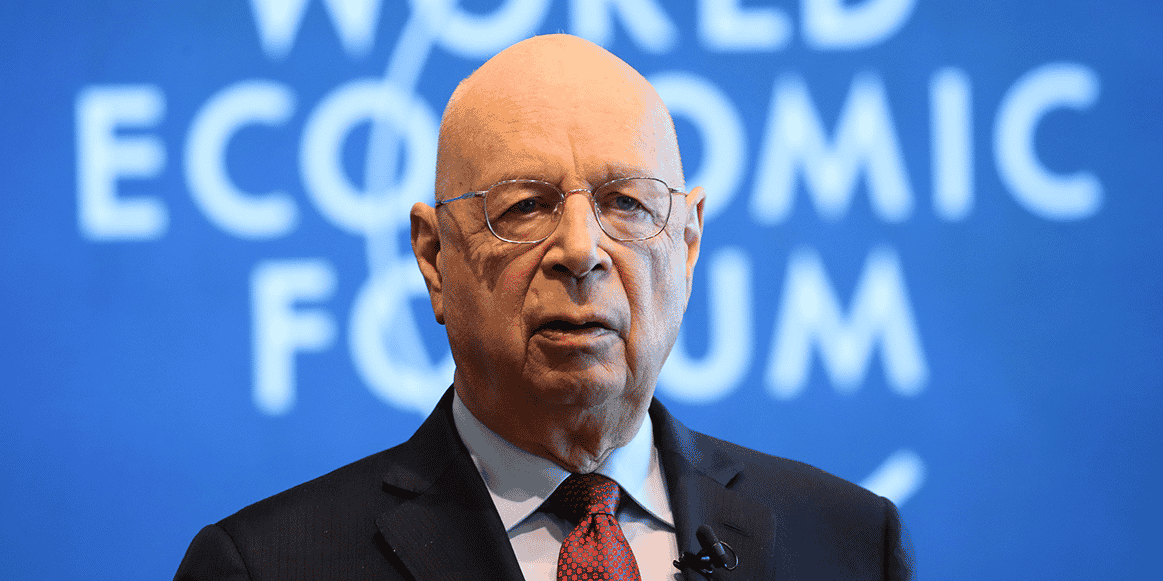 H318 IDÉES Klaus Schwab, fondateur du symposium européen du management en 1971, qui deviendra le Forum économique mondial en 1987