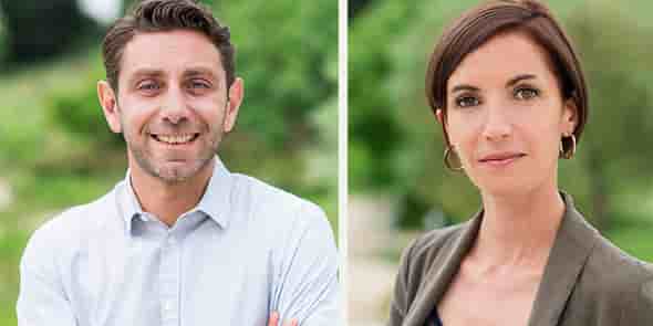 Jean-Sébastien Bessière et Katia Sigaud, président et DG de Arkolia Energies