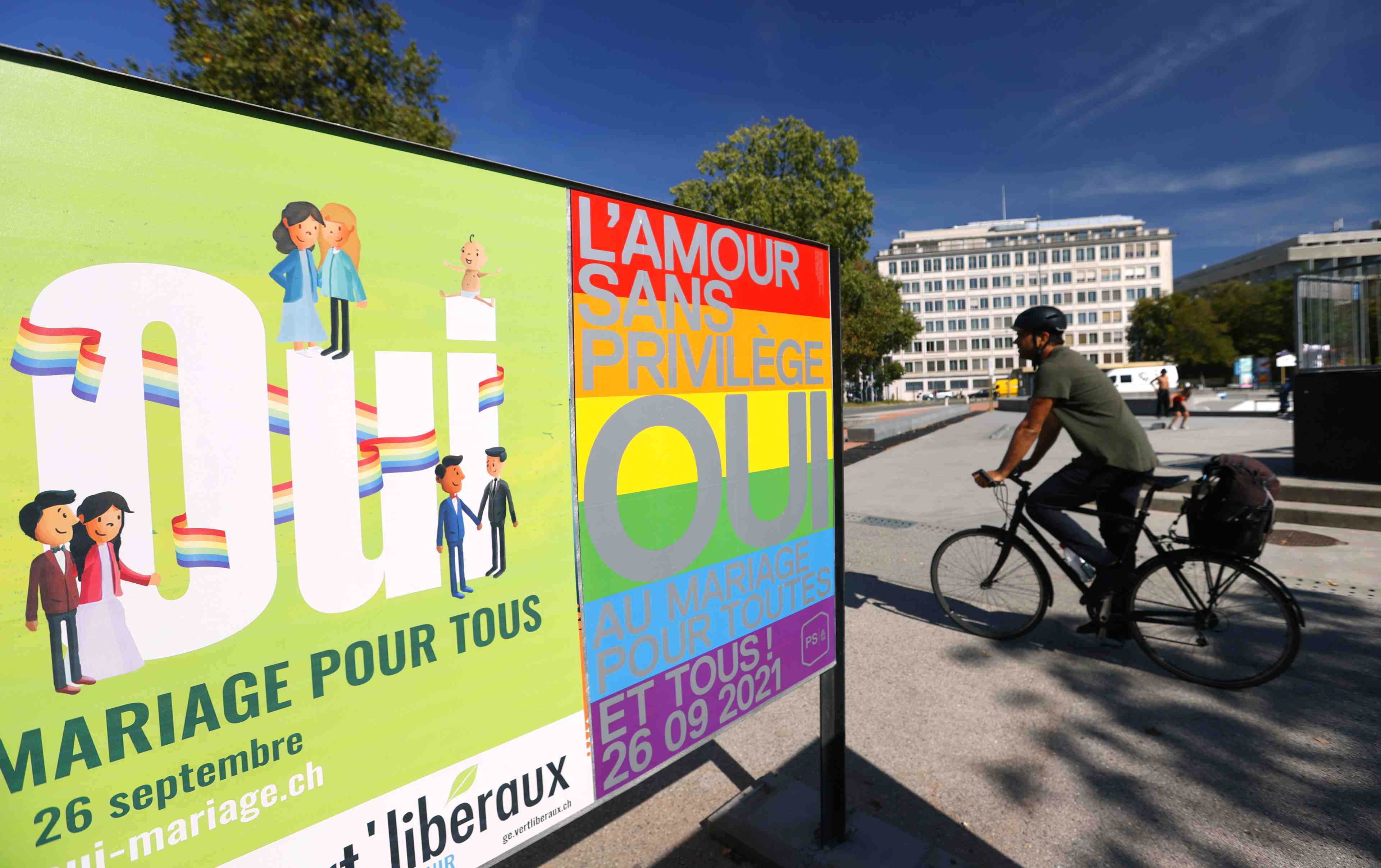 Les suisses se sont prononces en faveur du mariage pour tous