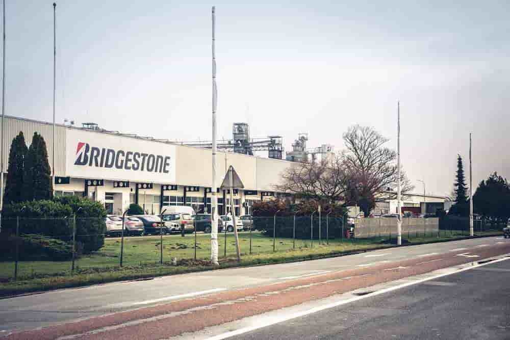 A Béthune, l'ancien site Bridgestone représente à lui seul 5% de la surface de la ville. © Ville de Béthune - Ludovic DECLERCQ
