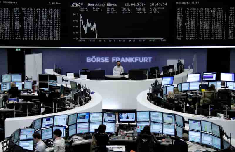 Les Bourses européennes en petite baisse à la mi-séance