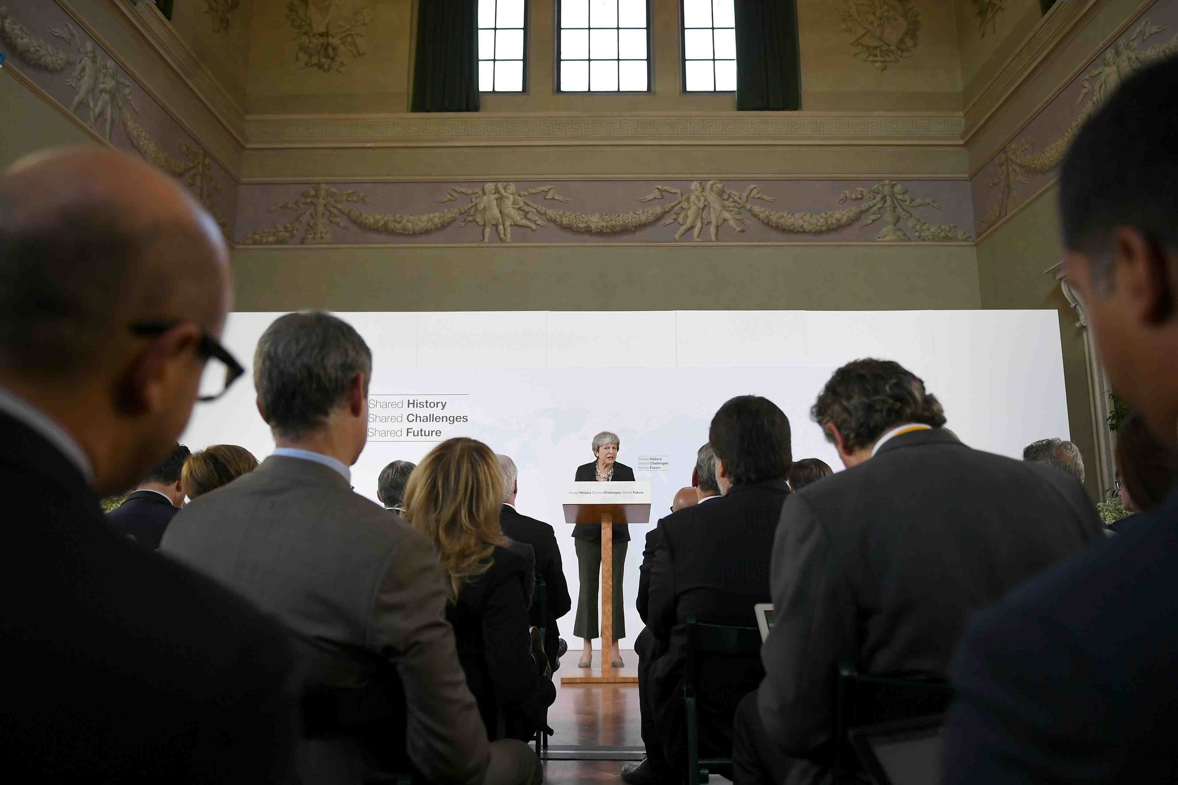 Apres florence, les negociateurs du brexit se retrouvent a bruxelles