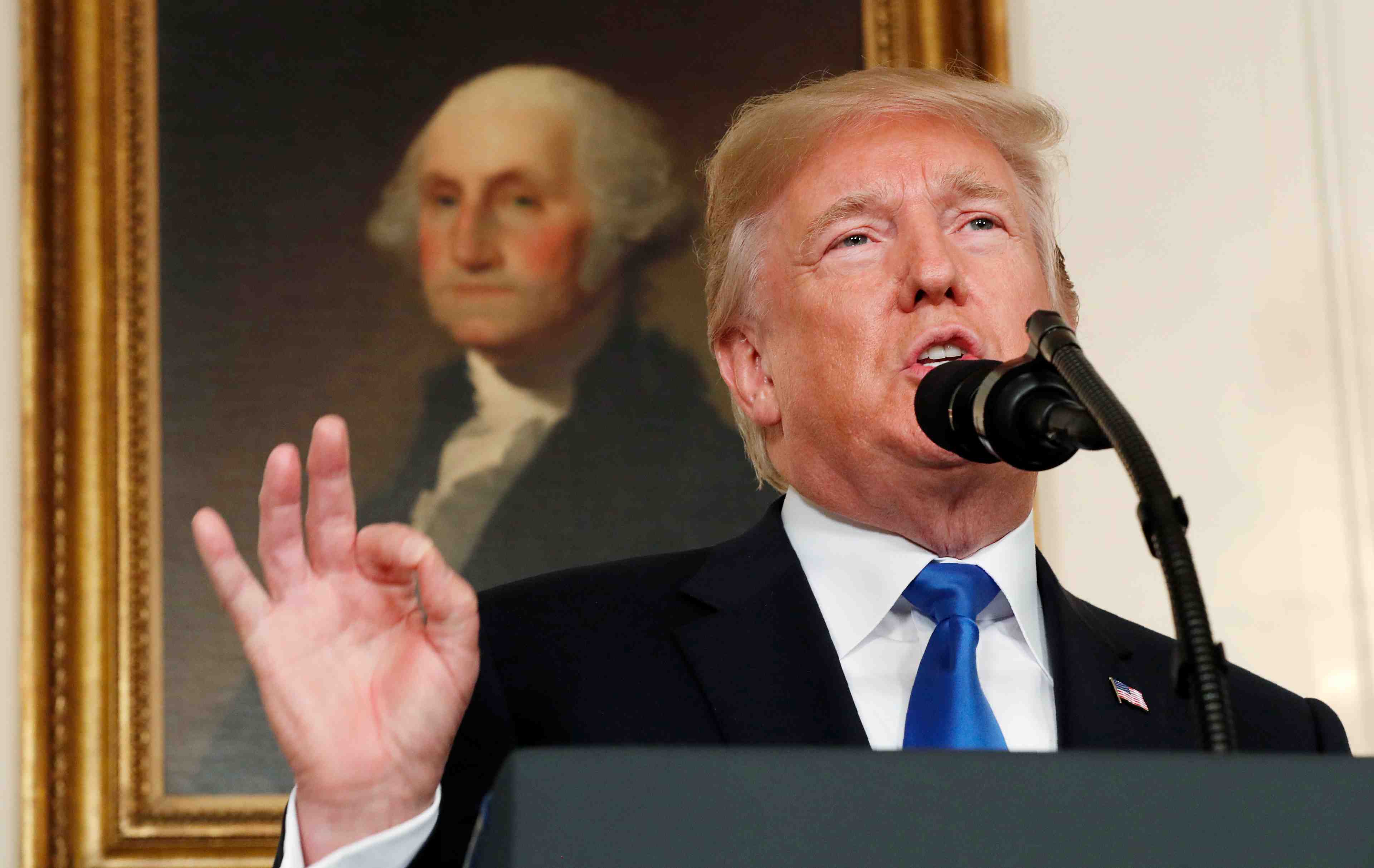 Trump met les usa en marge de l'accord sur nucleaire iranien