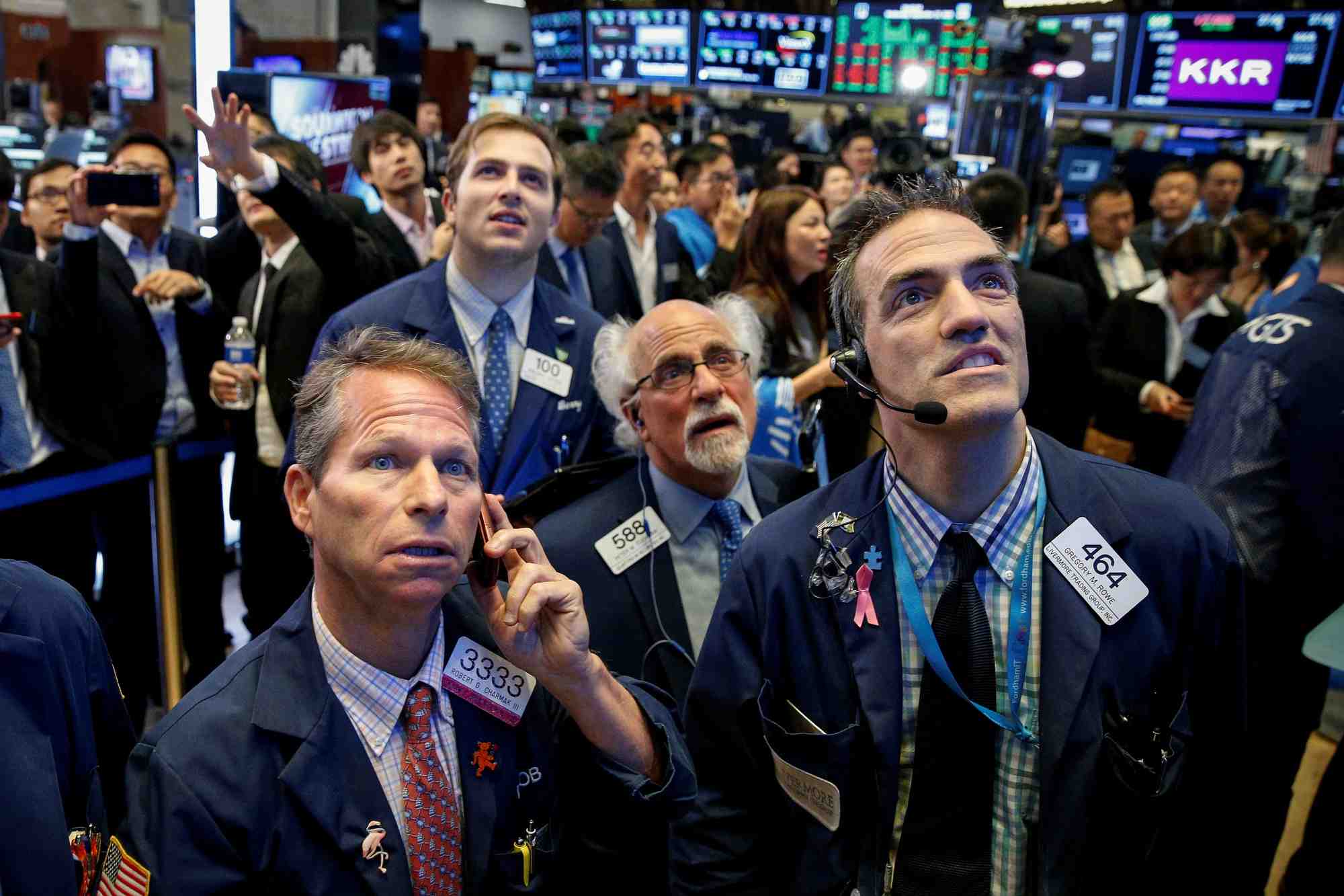 Photo de traders a new york
