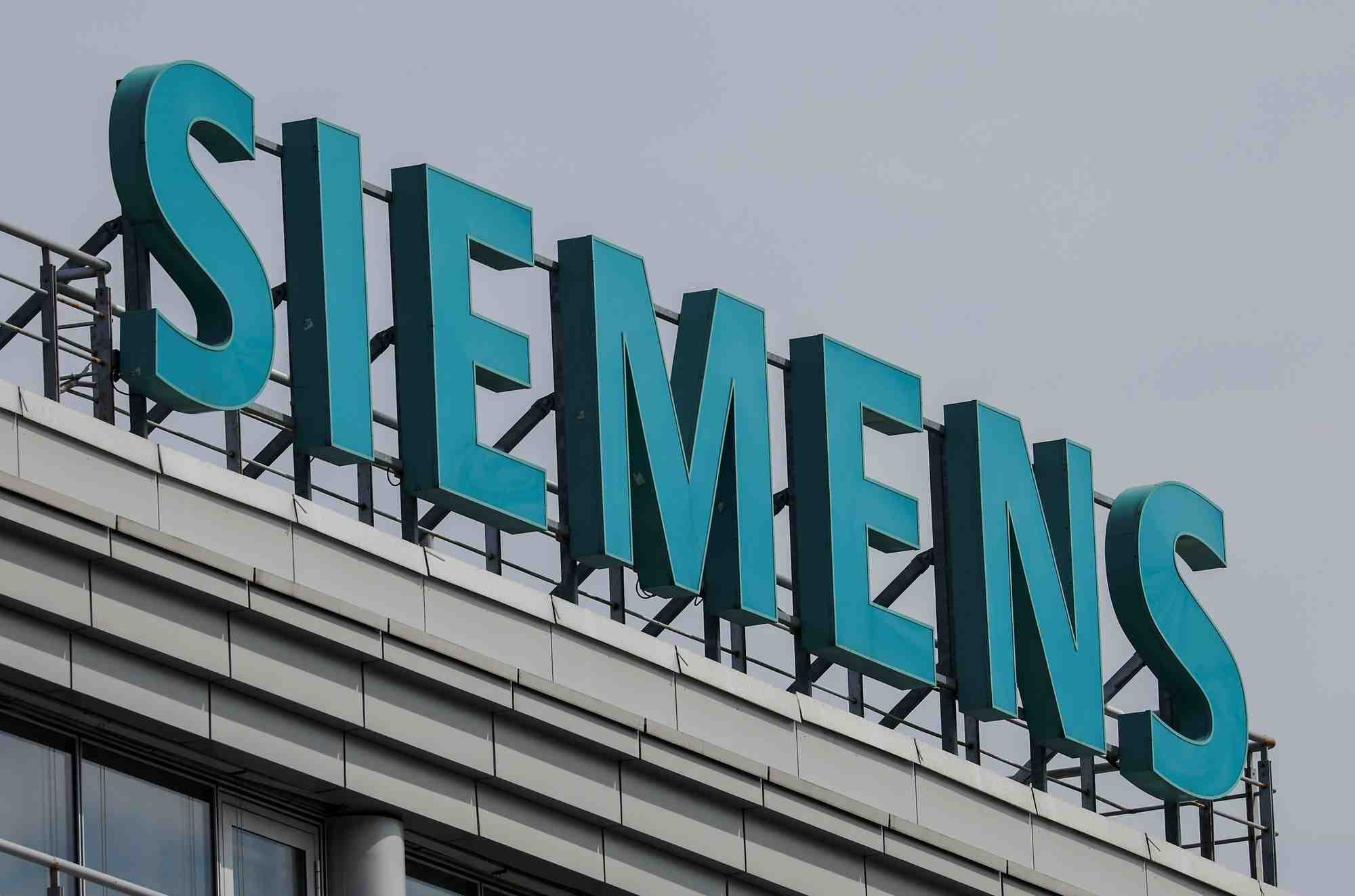 Le logo de siemens