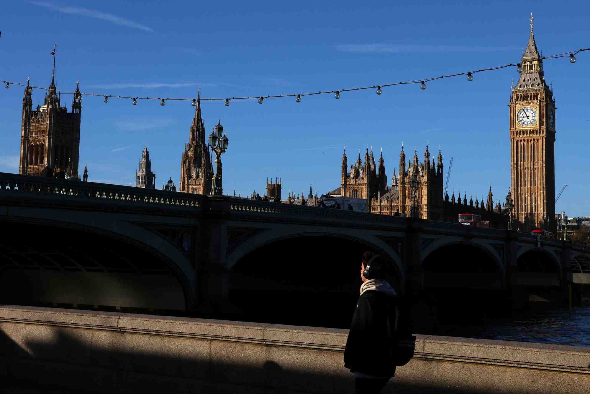 Big ben et les chambres du parlement a londres