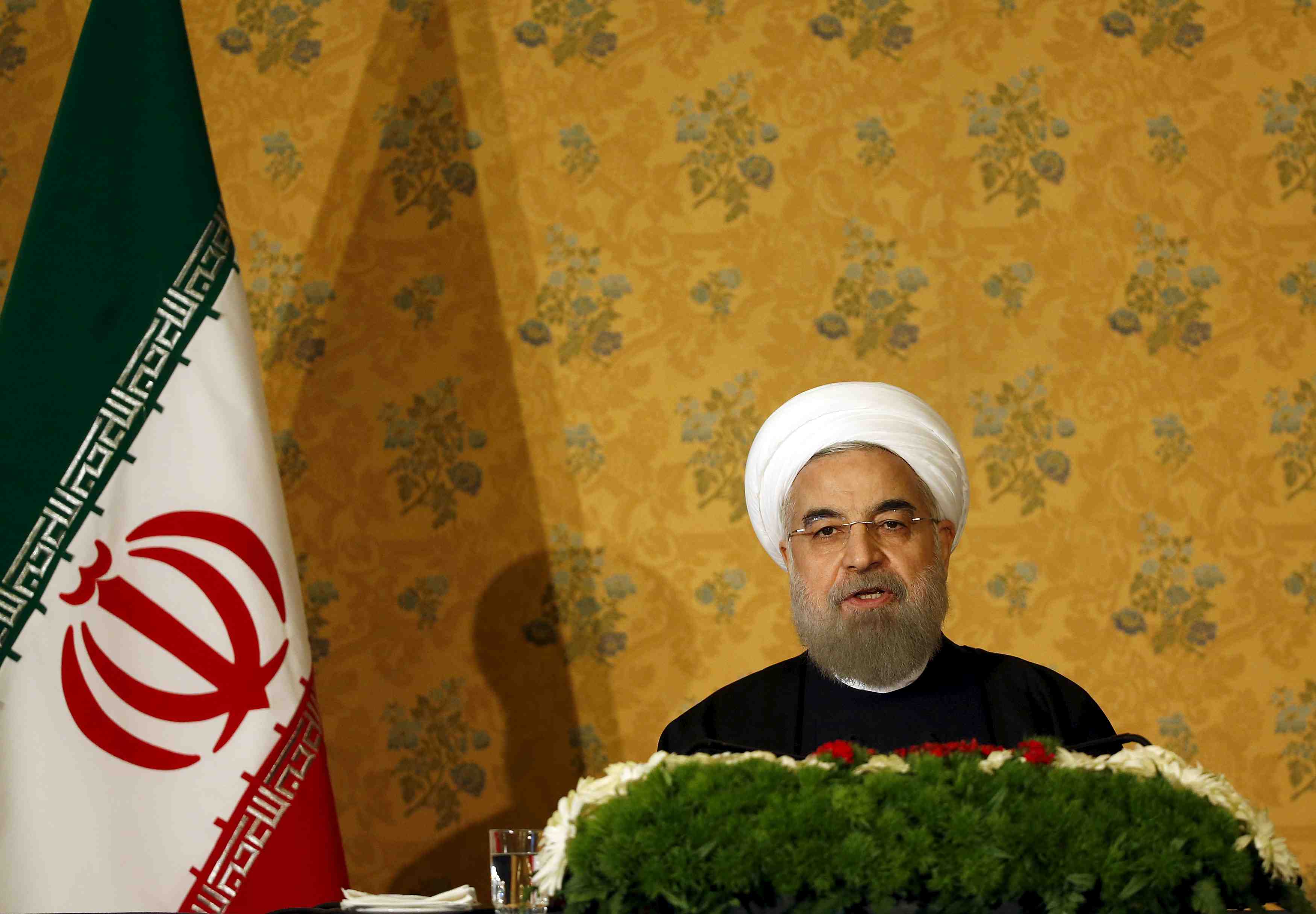 Hassan rohani presse washington a mettre fin a son hostilite a l'egard de teheran