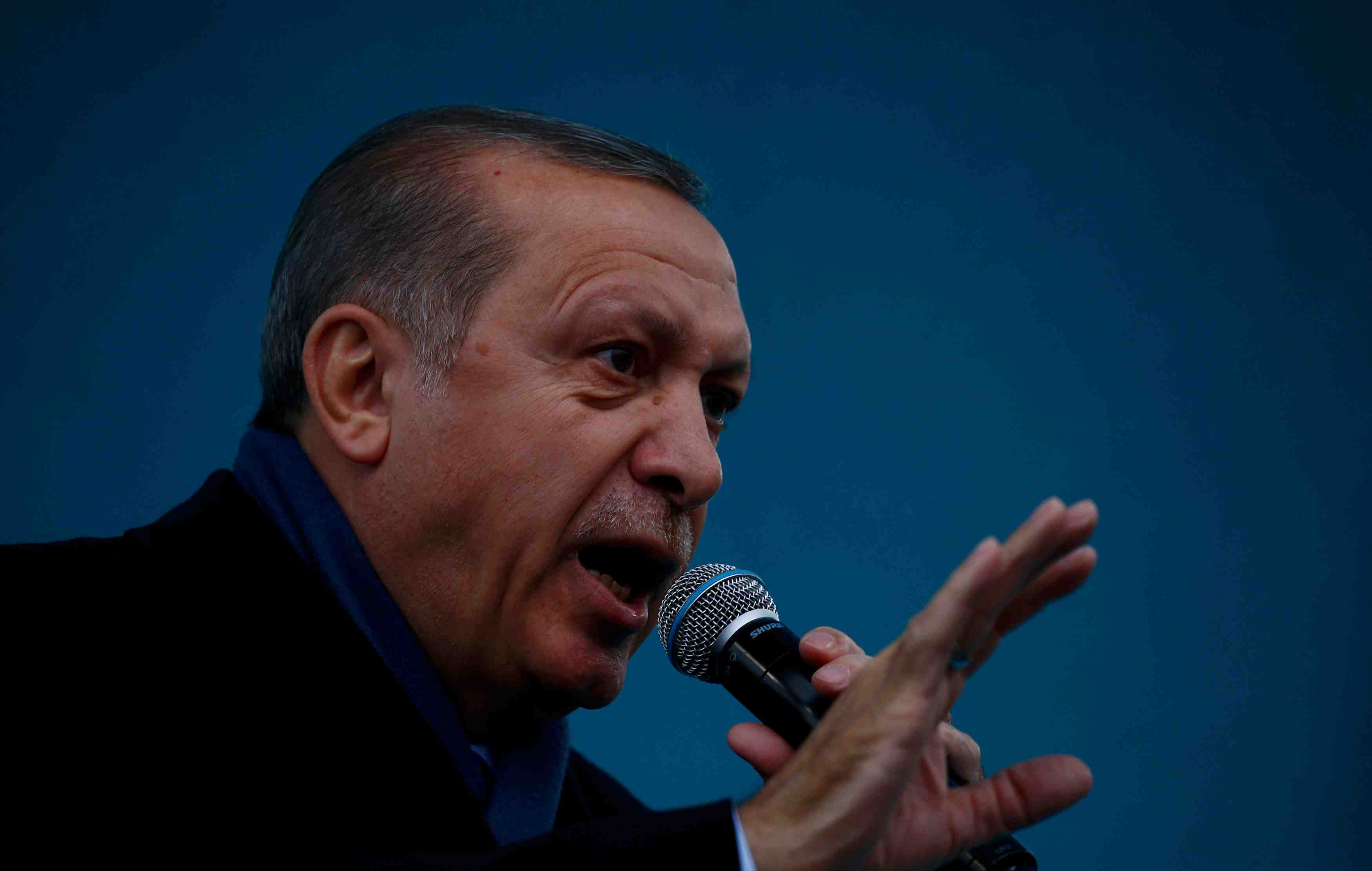Erdogan se pose en "gardien de la paix"