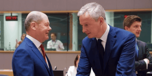 Olaf SCHOLZ Bruno LE MAIRE UE Banque