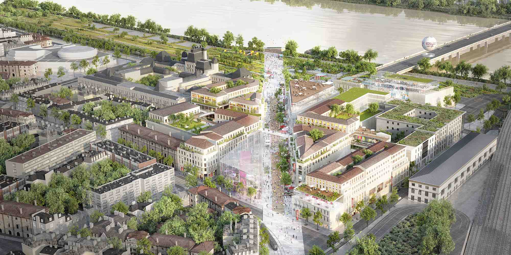 L'architecture du projet a été conçue par la Maison Edouard Francois.