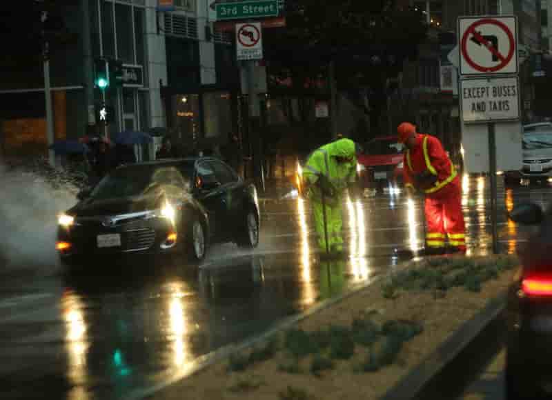 La Californie balayée par une violente tempête