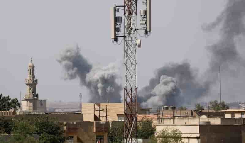 Des attaques de l'ei repoussees pres de la vieille ville de mossoul