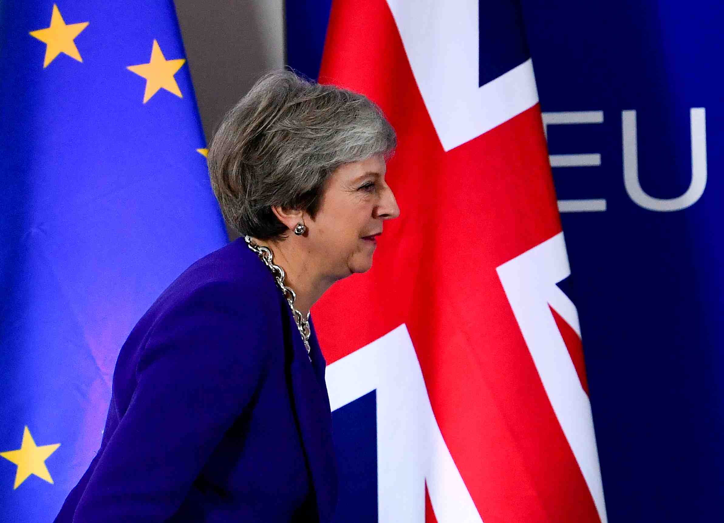 May au parlement: l'accord de retrait est pret a 95%, mais le blocage total sur le "backstop"