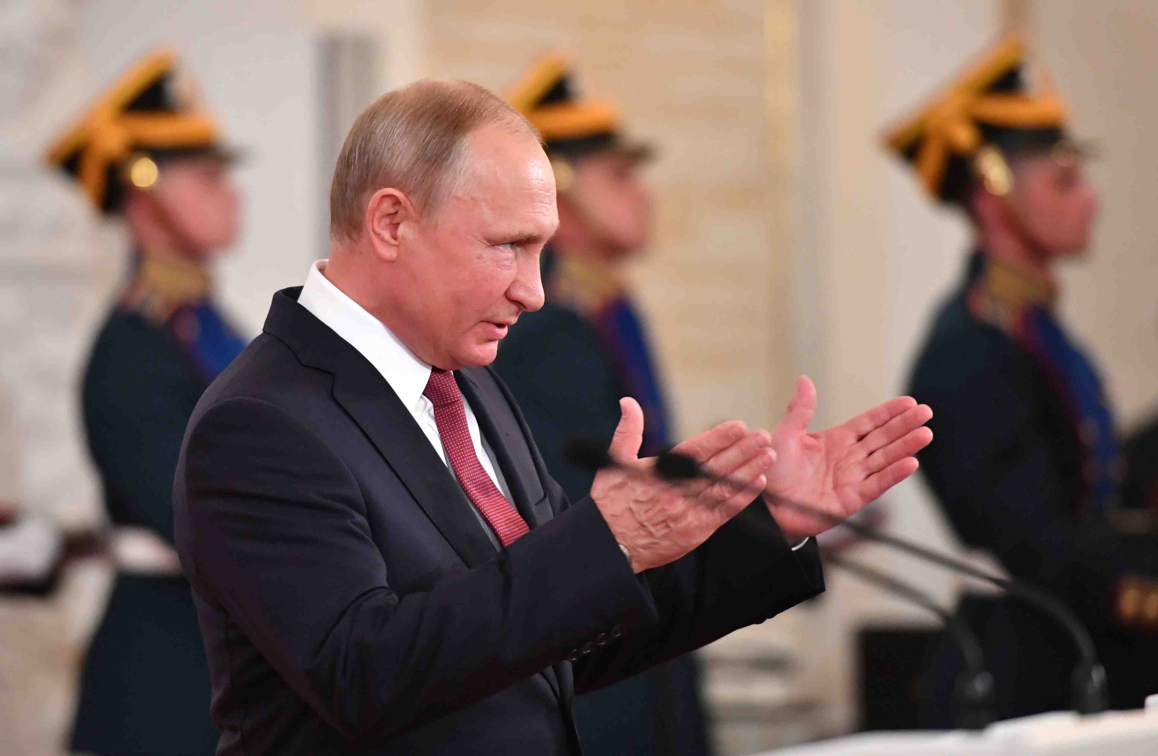 Kremlin: aucun projet de sommet trump-poutine a l'etude avant l'otan
