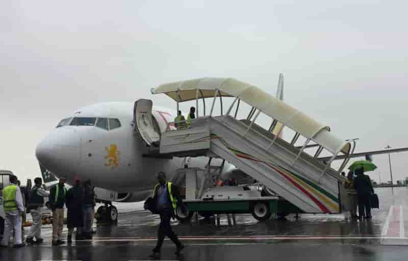 Premiers vols entre l'ethiopie et l'erythree depuis 20 ans