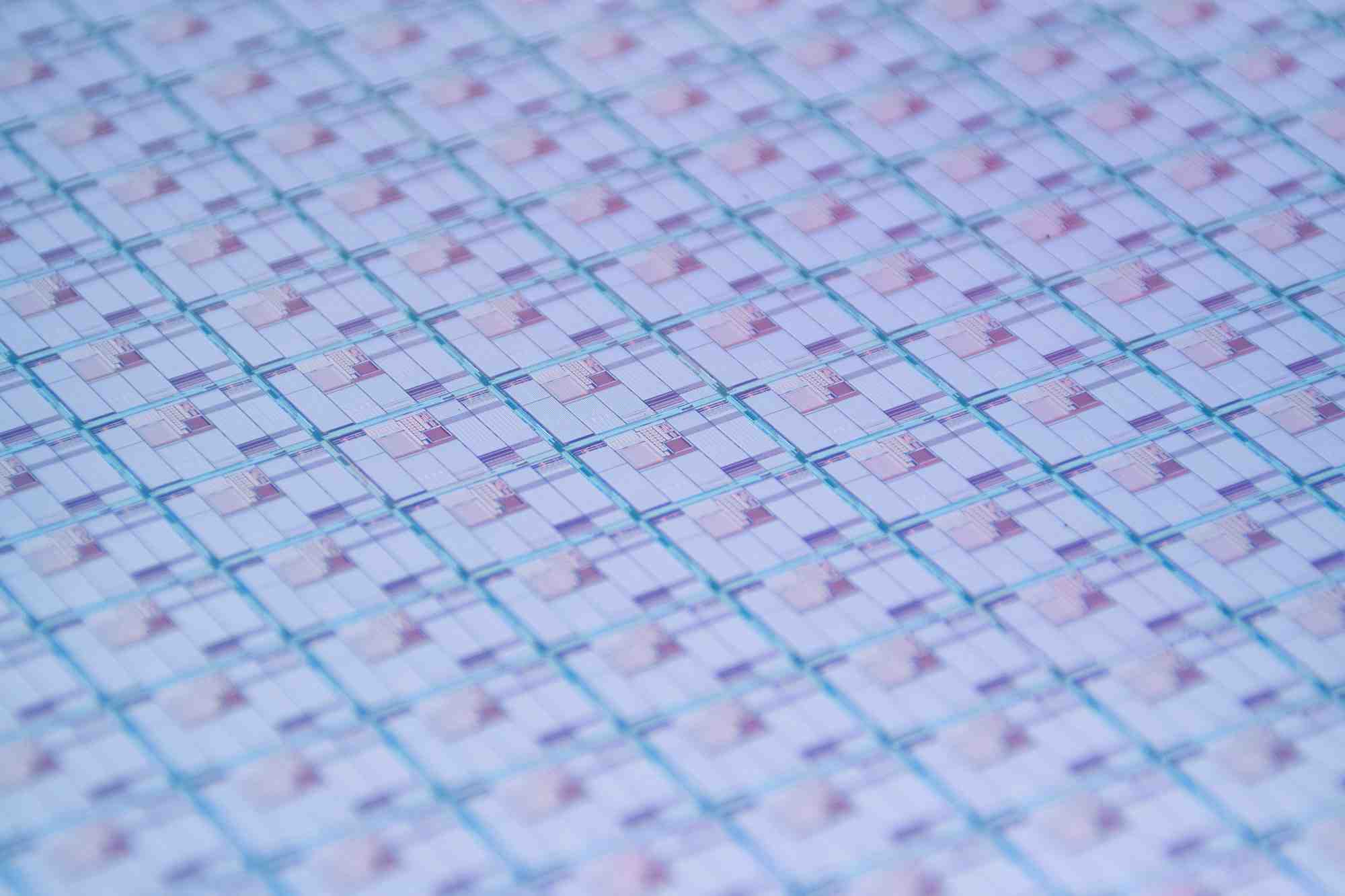 Wafer silicium quantique