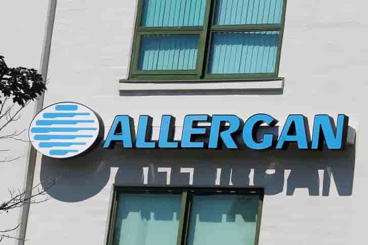 Allergan prevoit un chiffre d'affaires 2018 inferieur aux attentes